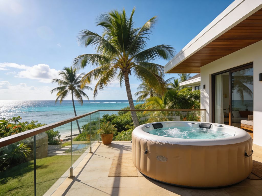 Vente de jacuzzis et spa à l'île Maurice